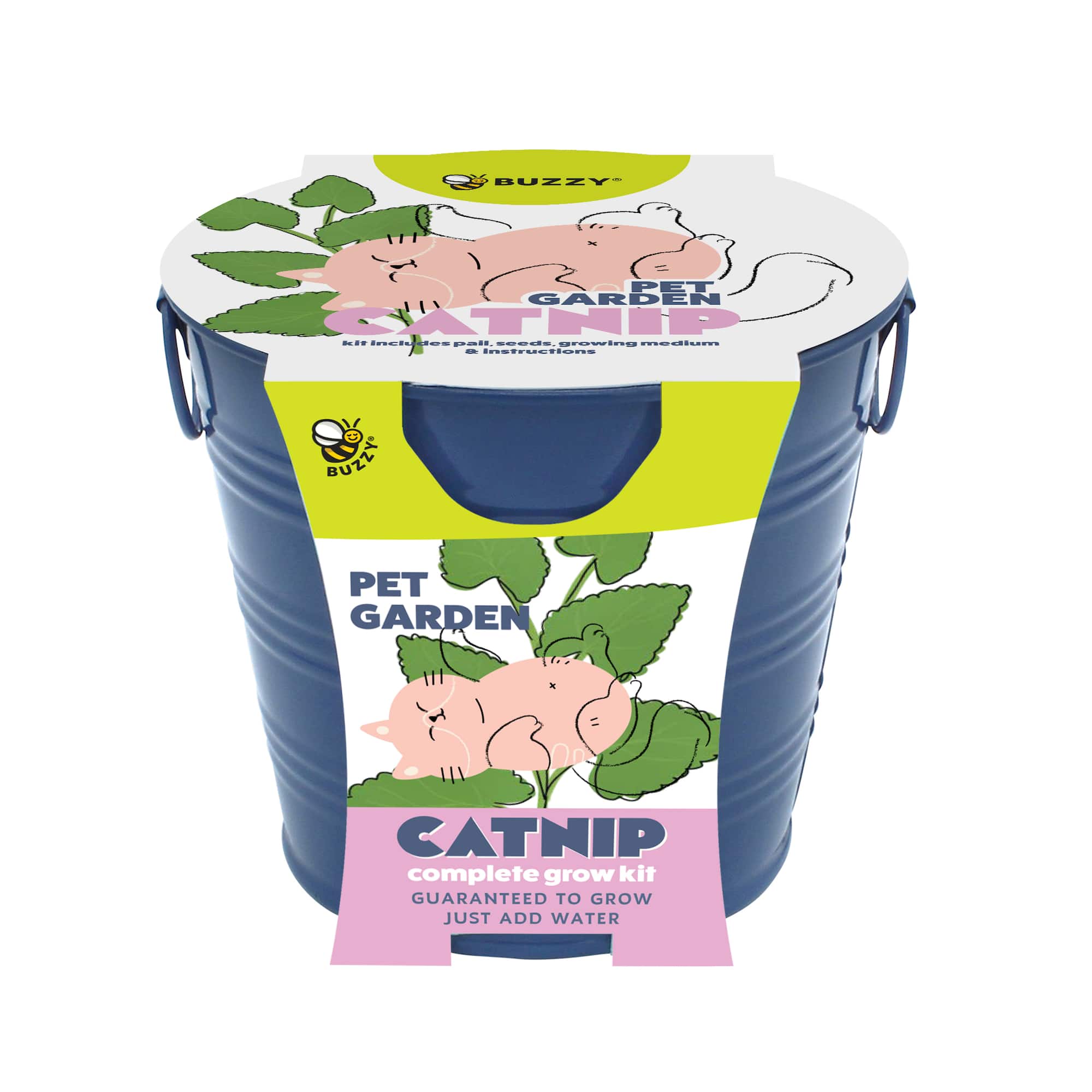 Buzzy® Catnip Pail Complete Grow Kit